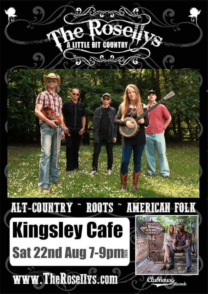 Rosellys Kingsley Cafe Promotional Poster